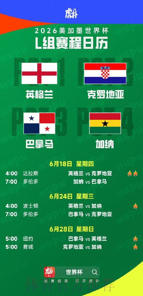 世界杯赛程一览